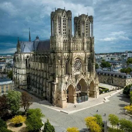 Appartement Lumineux Proche Cathedrale Реймс Экстерьер фото
